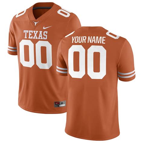 texas longhorns jersey